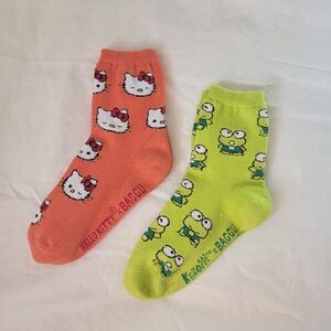 Women's Baggu Hello Kitty & Keroppi Socks